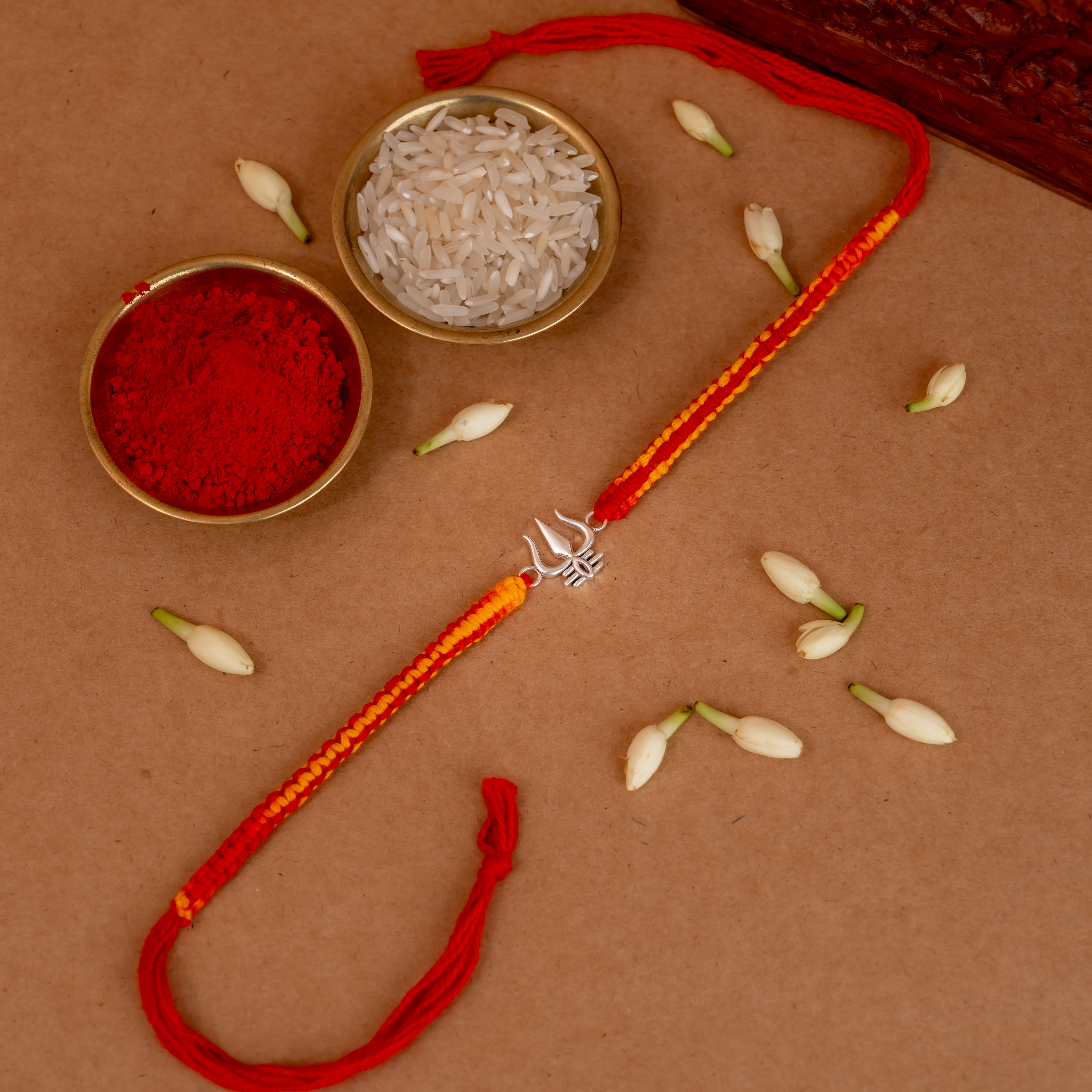 Rudra Trishul 925 Silver Rakhi