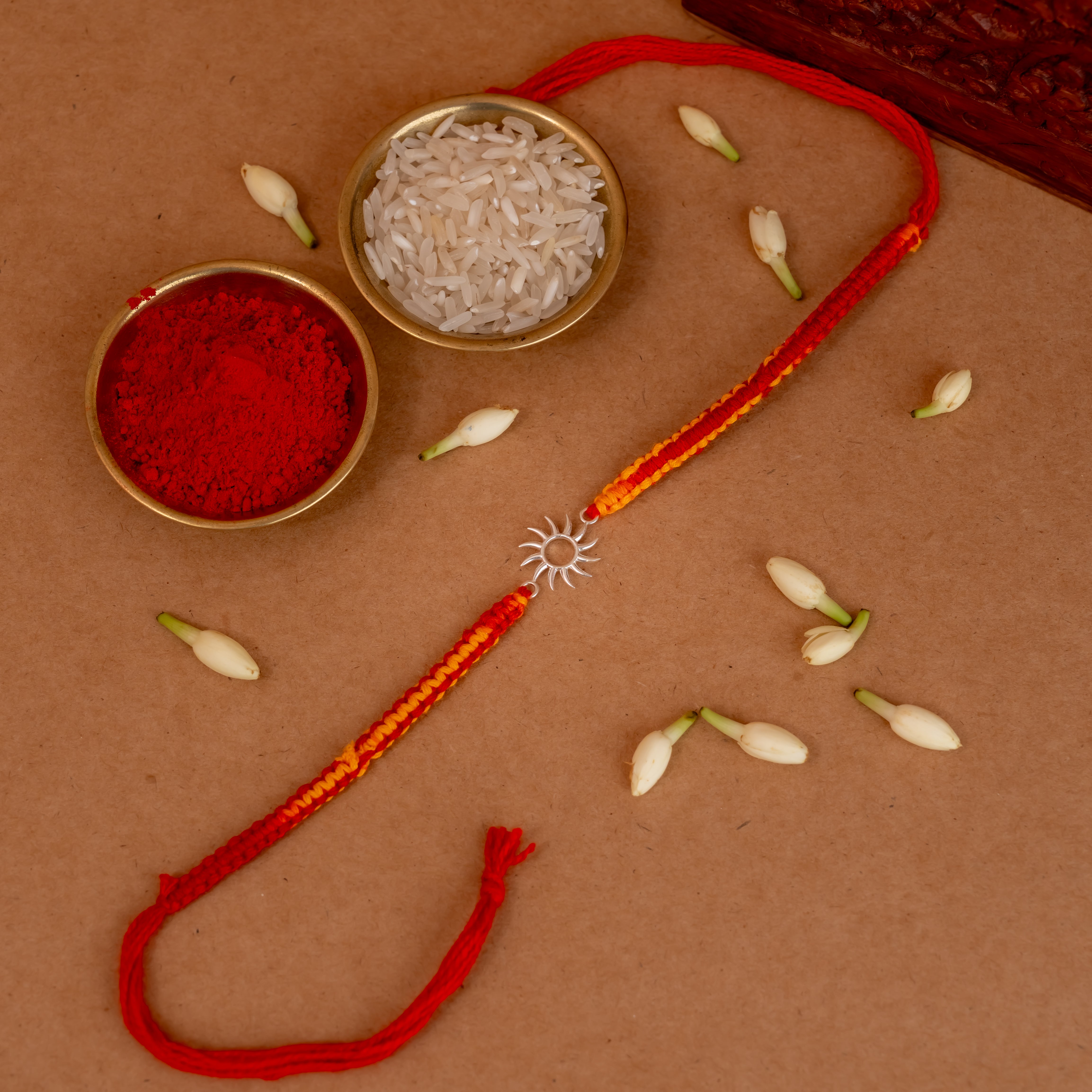 Surya 925 Silver Rakhi