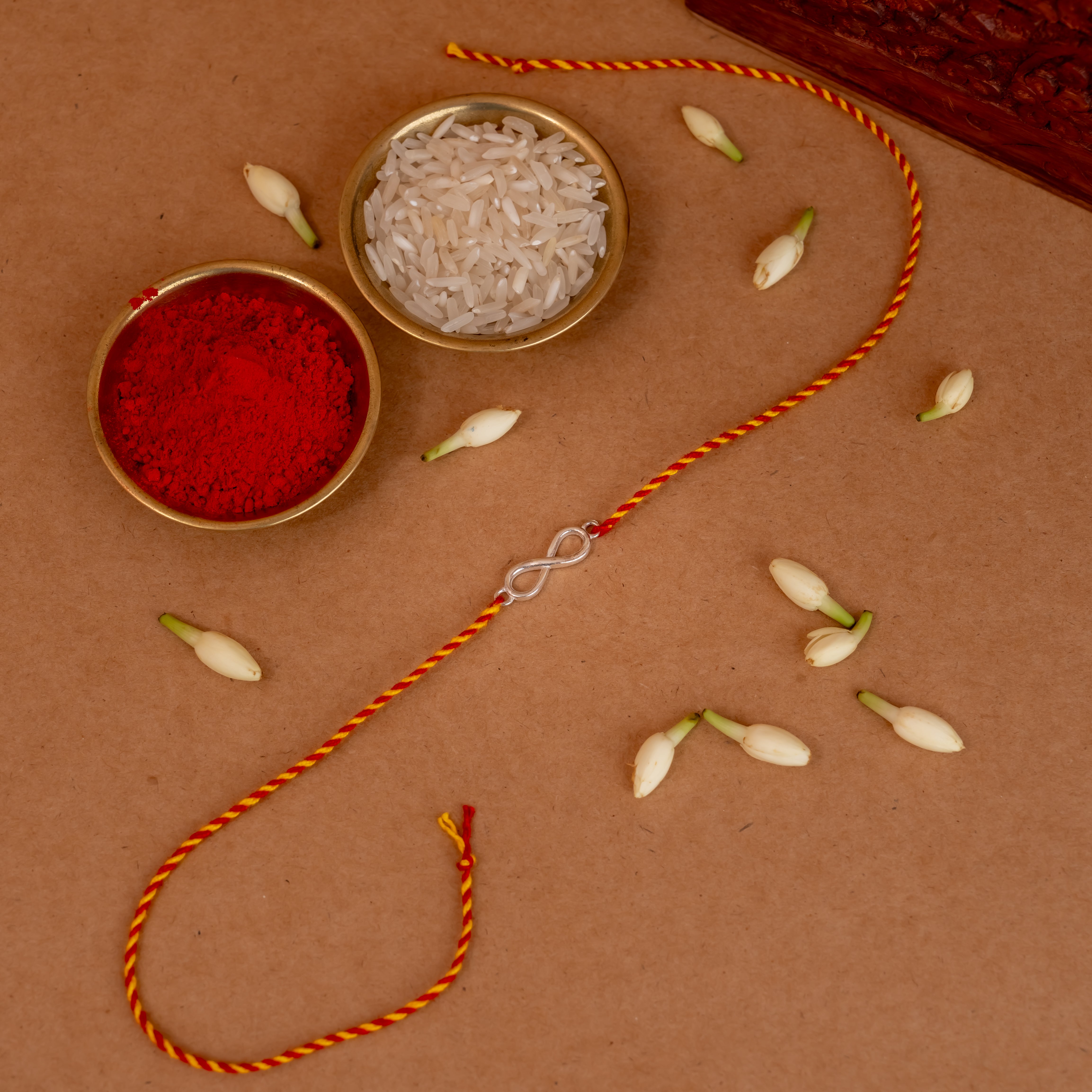 Inifinity 925 Silver Rakhi