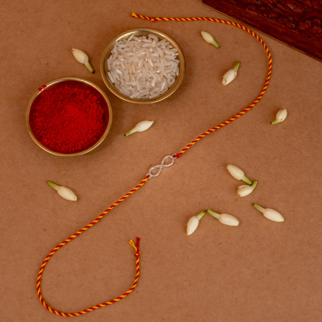 Inifinity 925 Silver Rakhi