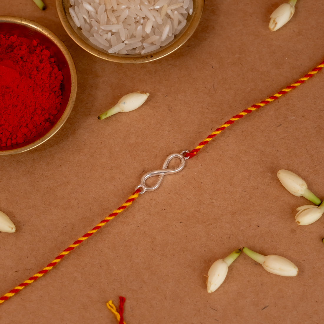 Inifinity 925 Silver Rakhi