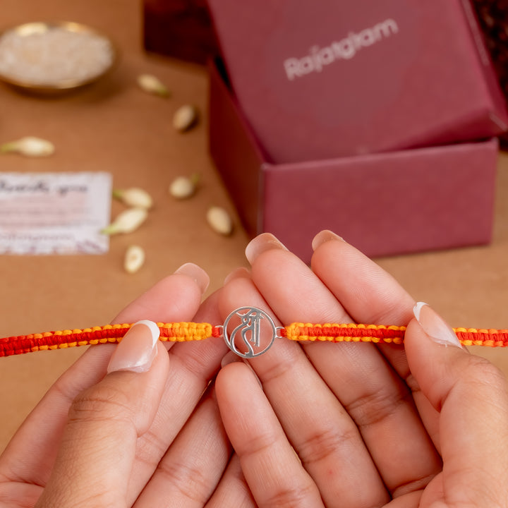 Shree Symbol 925 Silver Rakhi