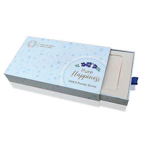 (999.9+) Purest 20 gm Newborn Baby (Blue) Silver Coin